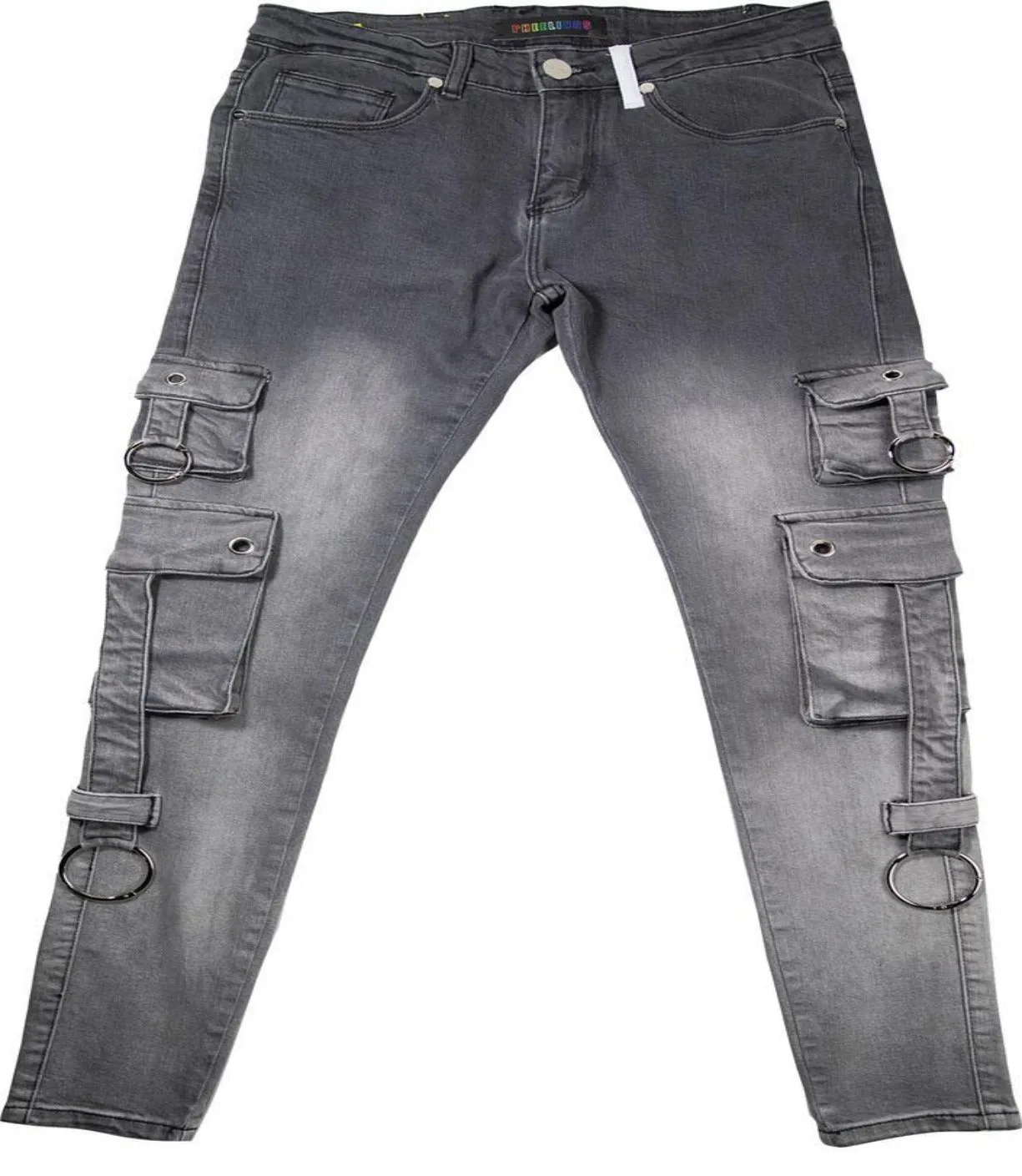 Pheelings-Auhl Aologne Cargo Pants-Grey