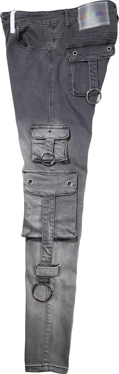 Pheelings-Auhl Aologne Cargo Pants-Grey