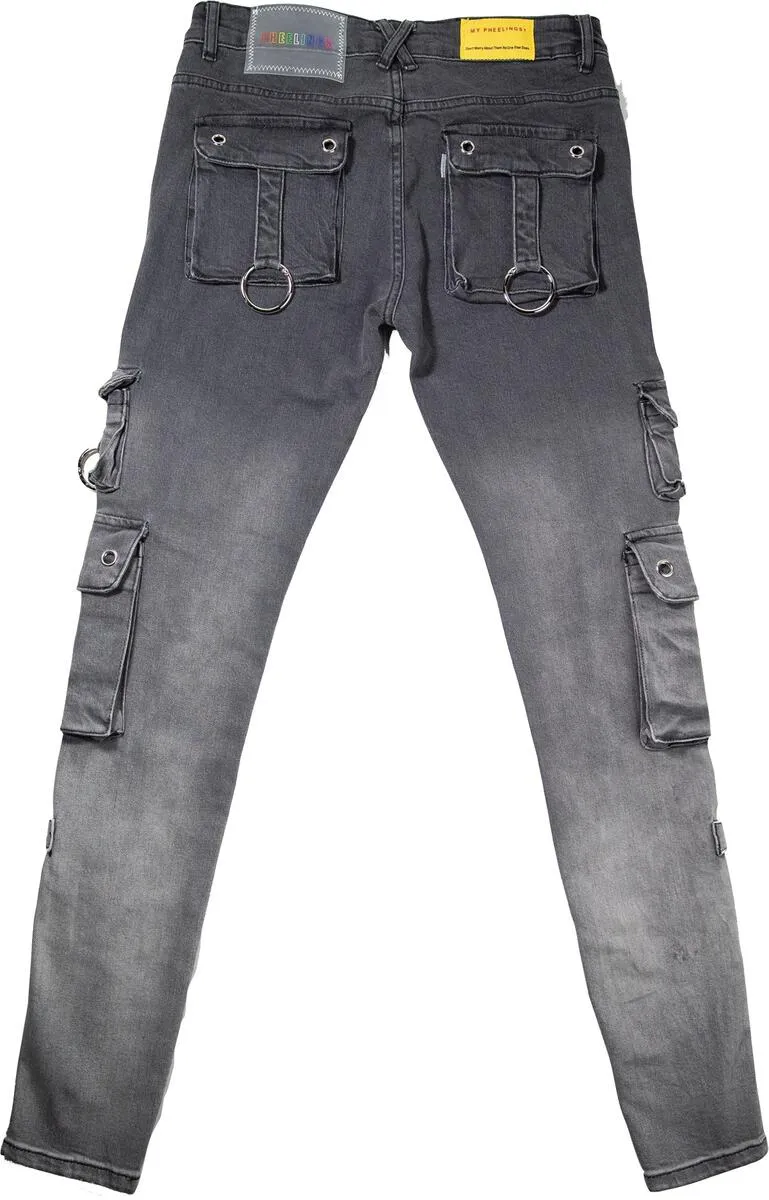 Pheelings-Auhl Aologne Cargo Pants-Grey