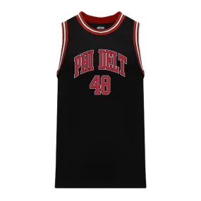 Phi Delt Black Basketball Jersey