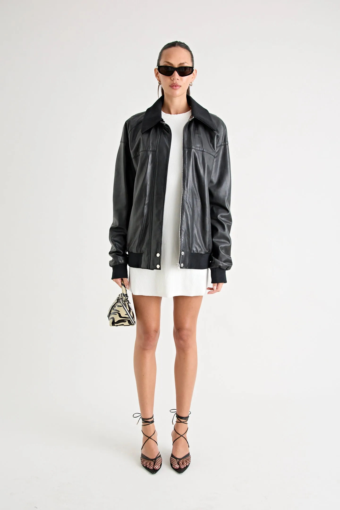 PIAF BOMBER JACKET | BLACK