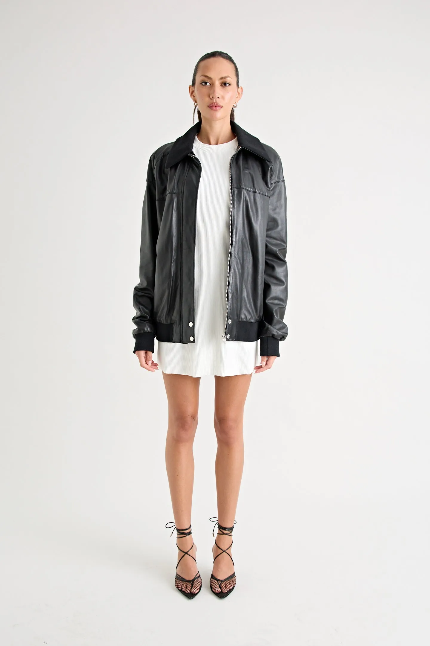 PIAF BOMBER JACKET | BLACK