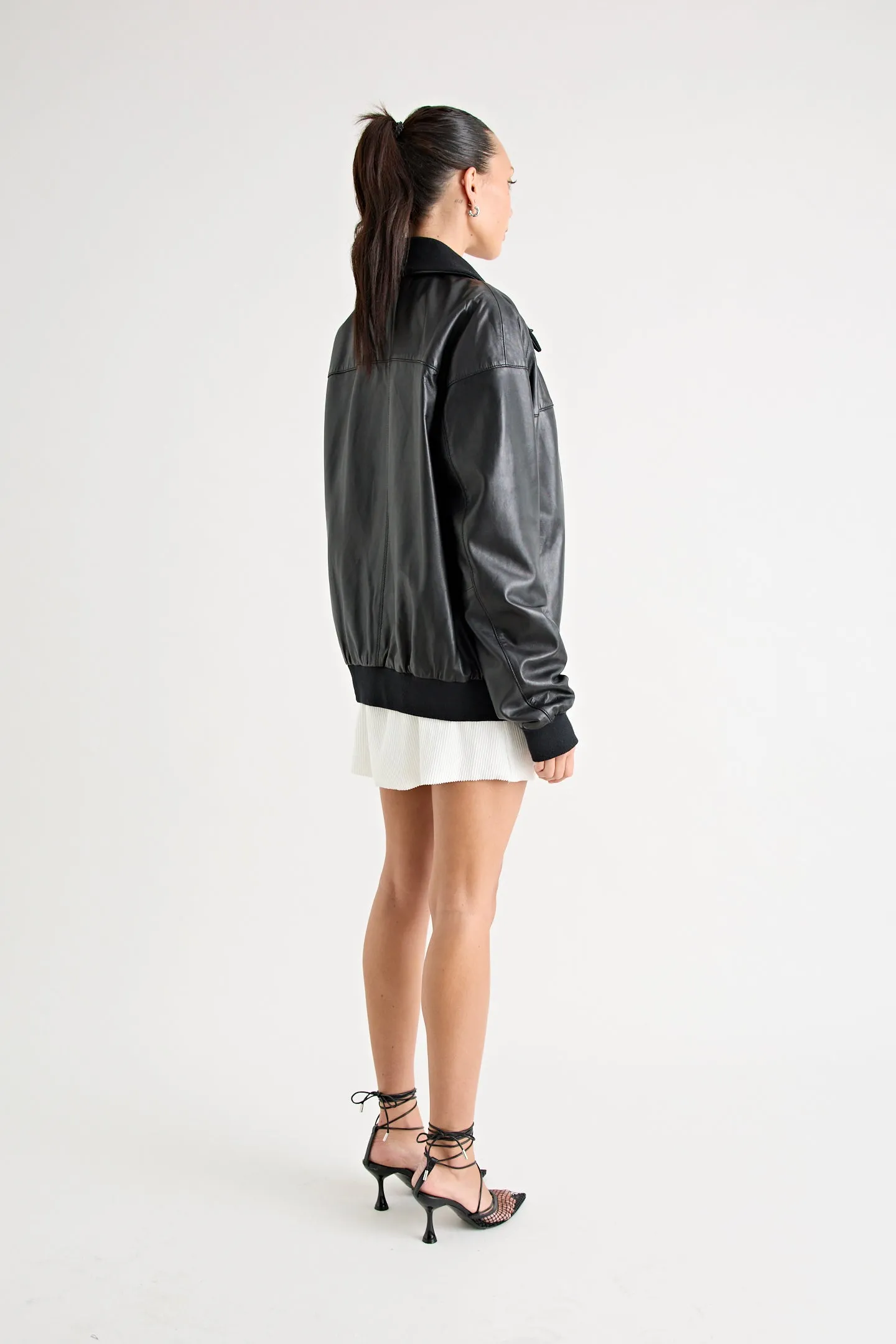 PIAF BOMBER JACKET | BLACK