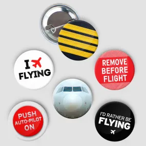 Pilot - Button Pack