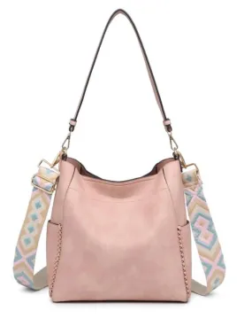 Pink Bucket Bag W/ Strap