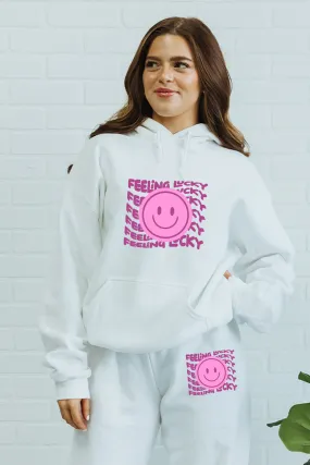 Pink Feeling Lucky Smiley matching set