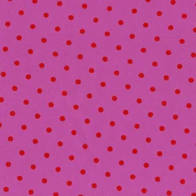 Pink/Red | 1/8 Dot Polyester/Lycra Swimwear Print - SKU 4931 #S27