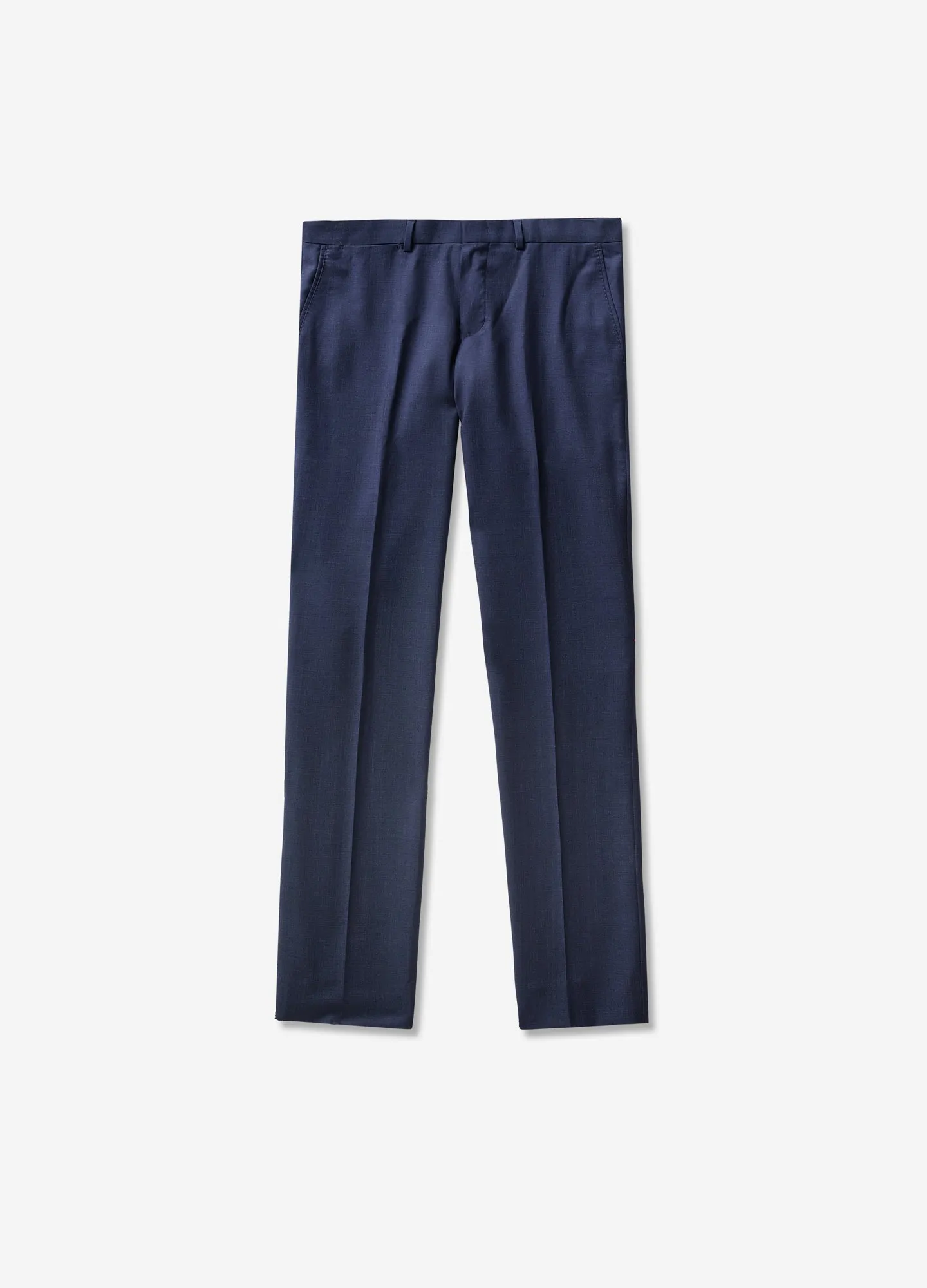 Pinpoint Twill Suit Pant Blue
