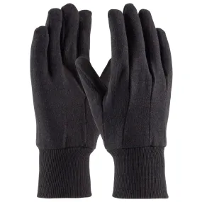 PIP 95-808 - Regular Weight Cotton and Polyester Work Jersey Gloves, Brown - 12 Pack