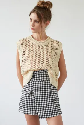 Plaid Block Vibe Shorts