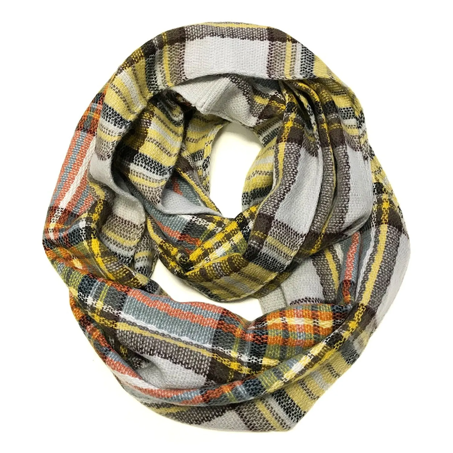Plaid Winter Warm Infinity Scarves (Variety of styles)