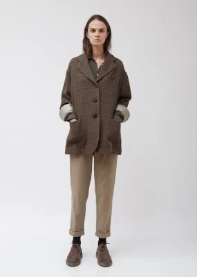Plaid Wool Milly Jacket