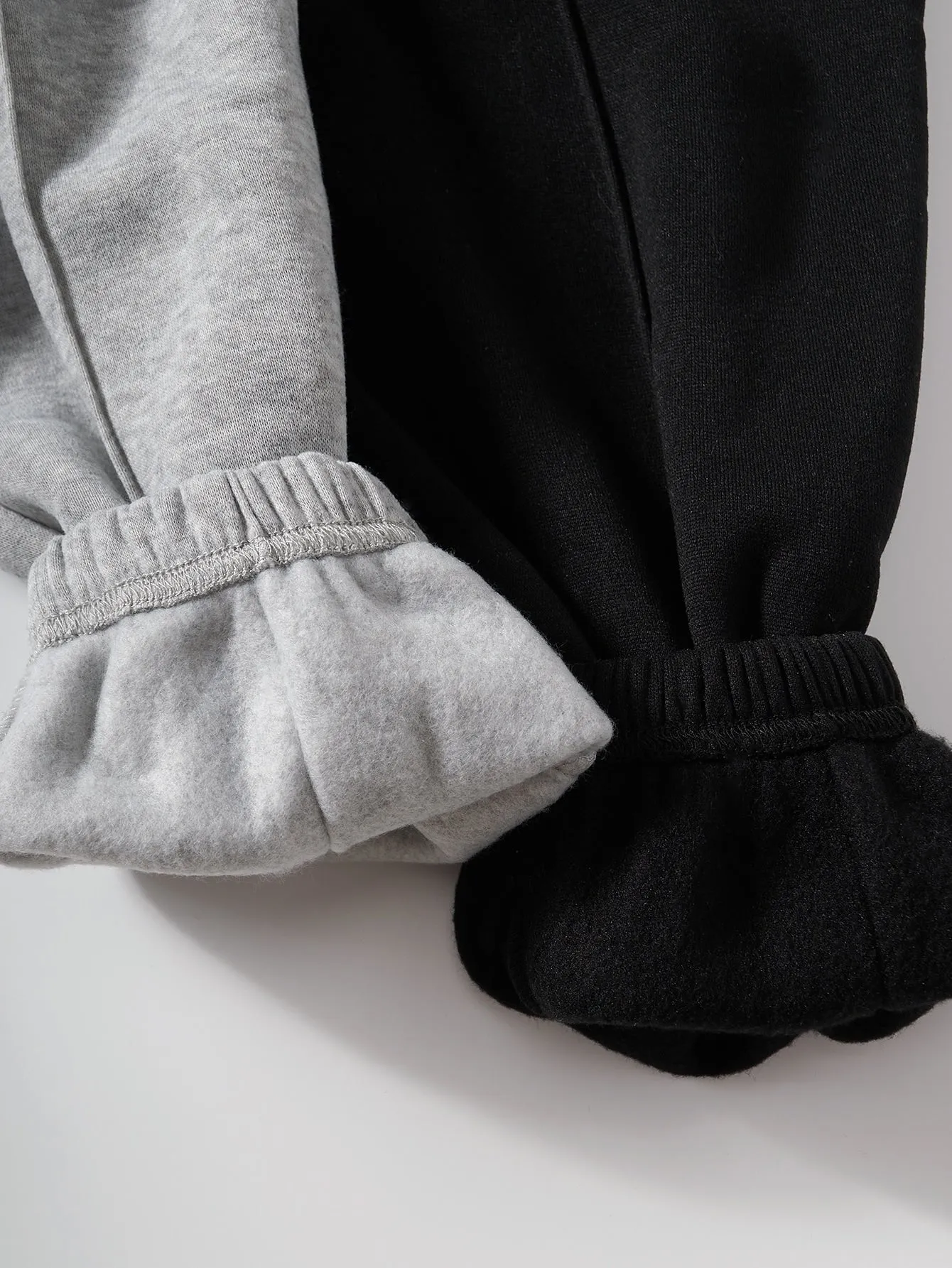 Plain Knot High Waist Long Women Sweatpants