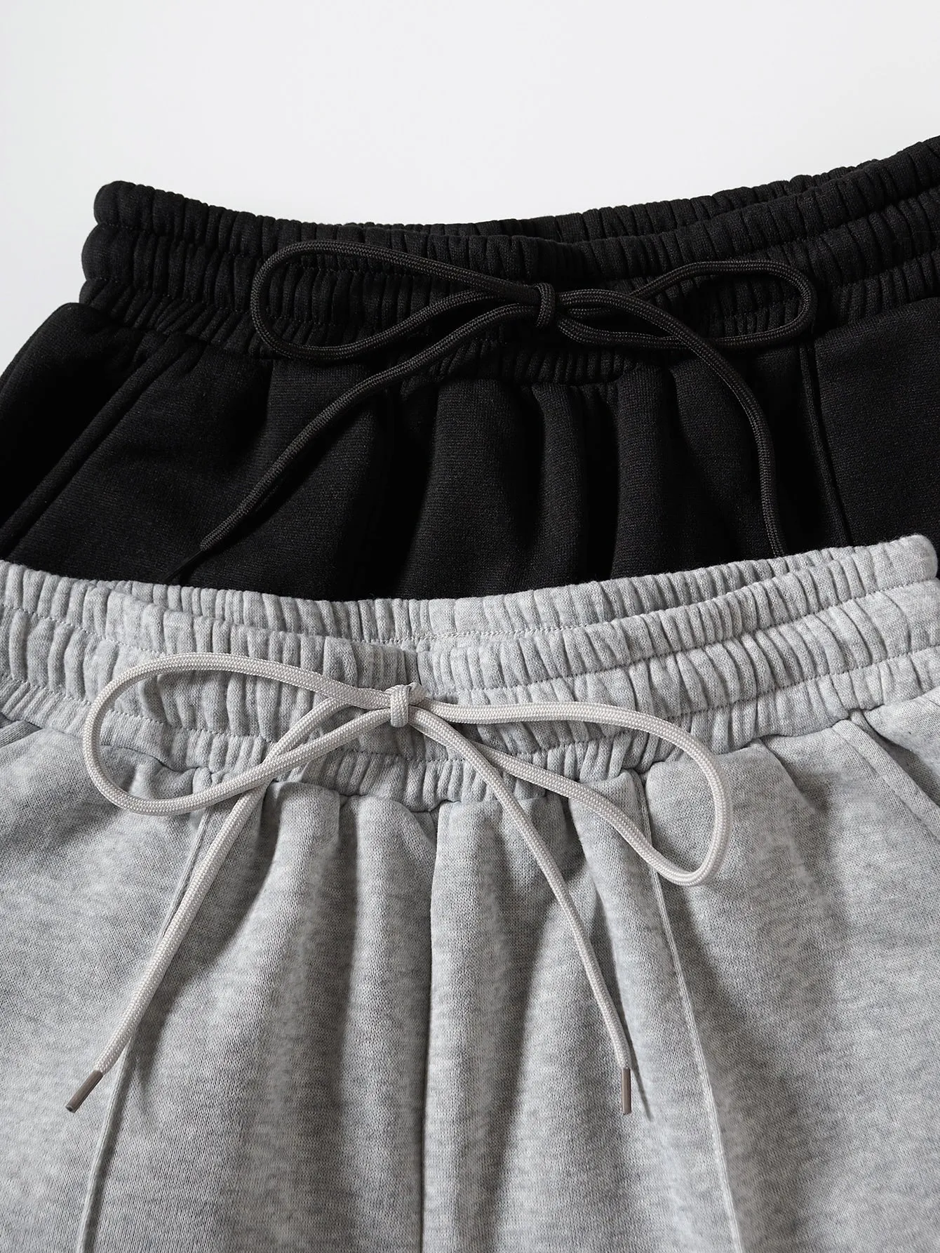 Plain Knot High Waist Long Women Sweatpants