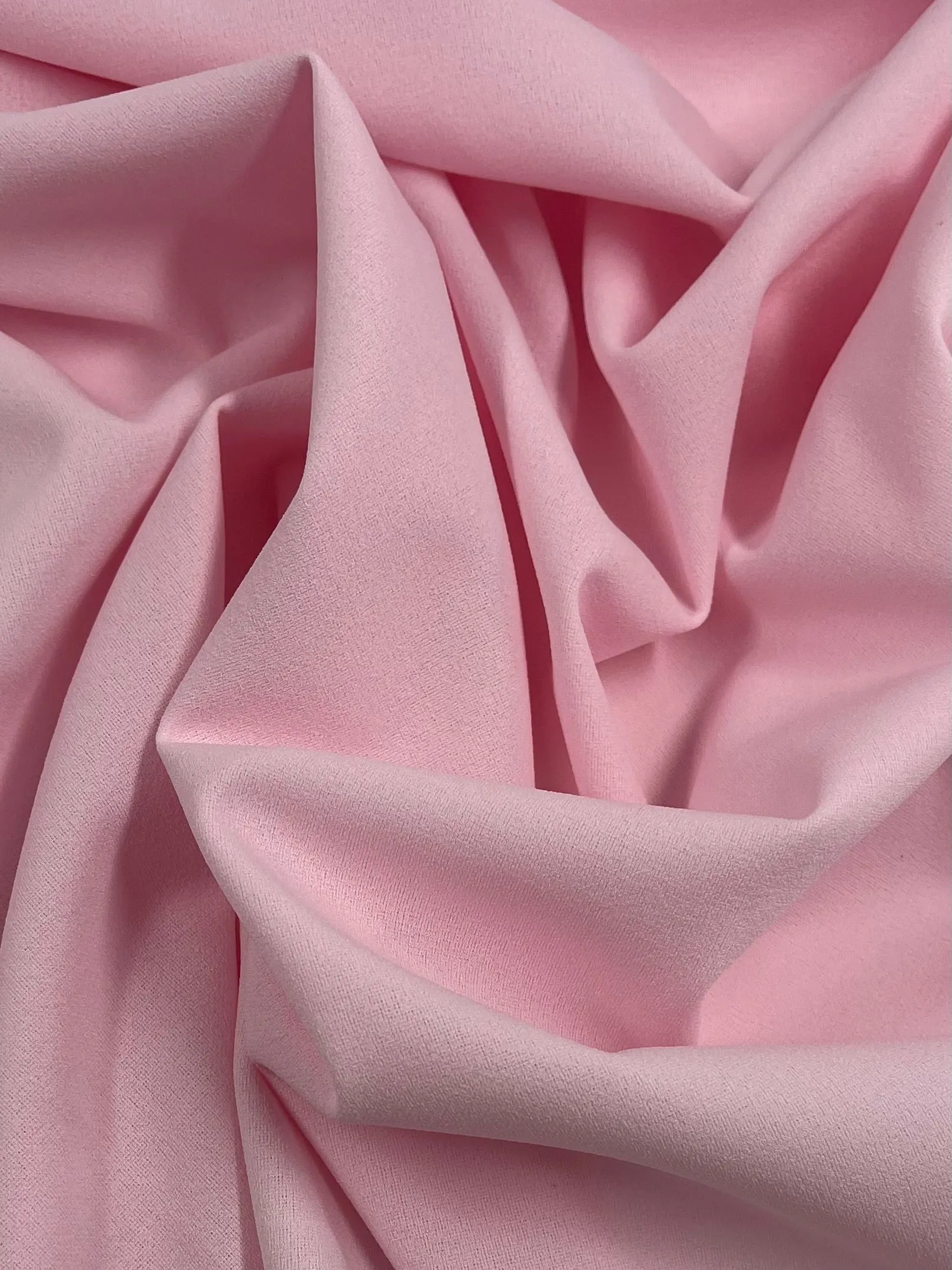 Plain Scuba Crepe - Baby Pink - 150cm