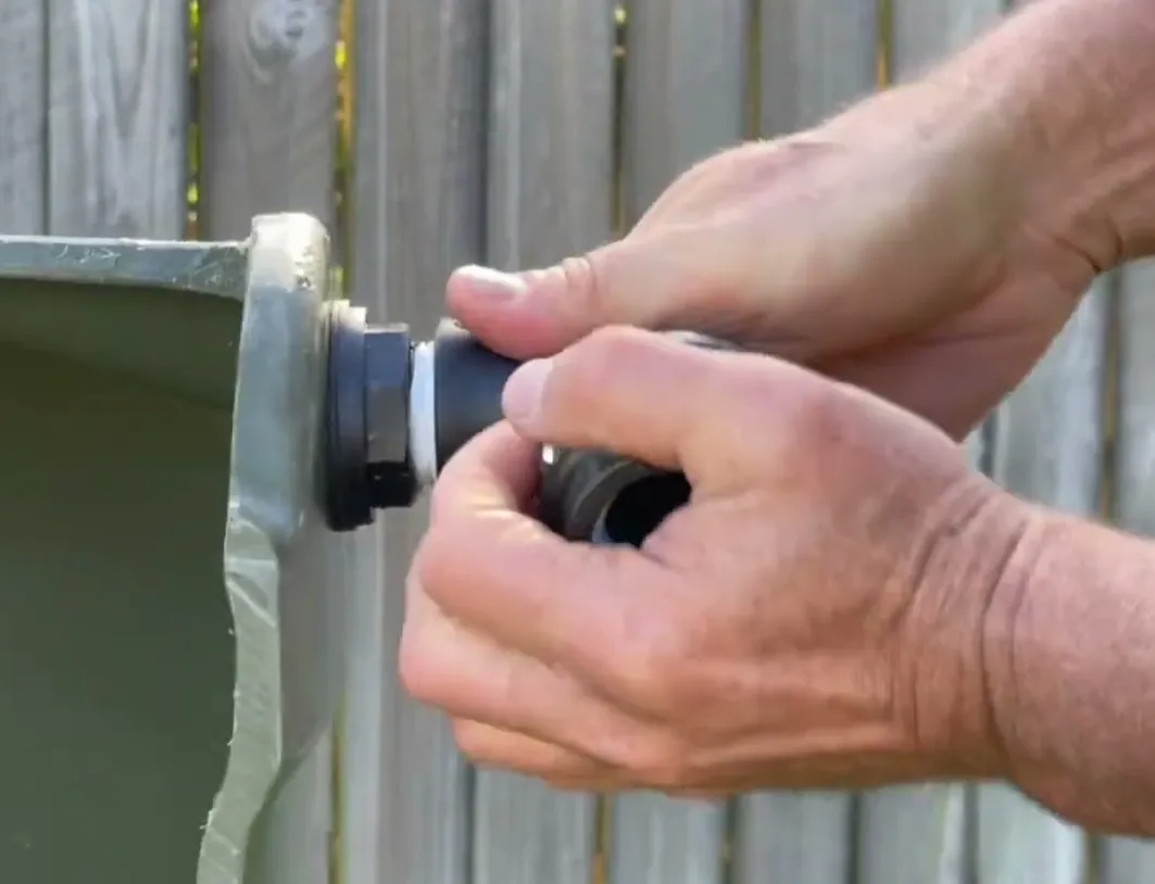 Plasson Bucchi Quick Install Tank Adaptor Fitting