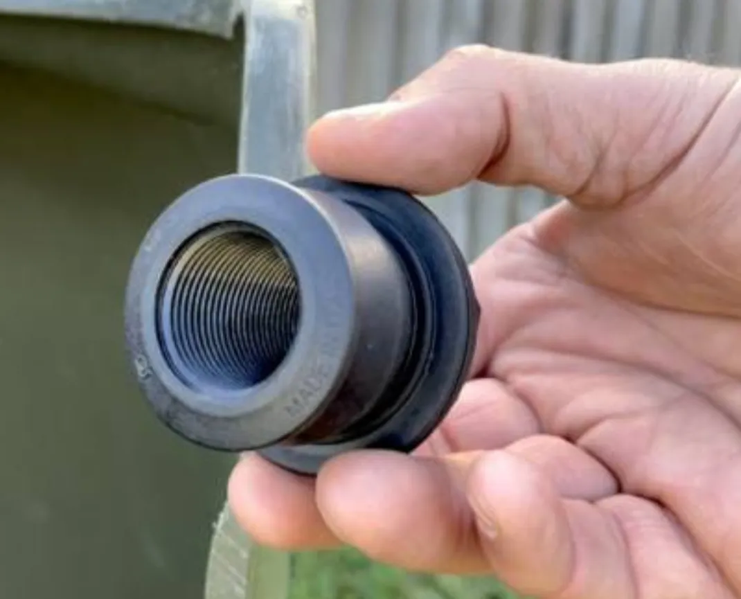 Plasson Bucchi Quick Install Tank Adaptor Fitting