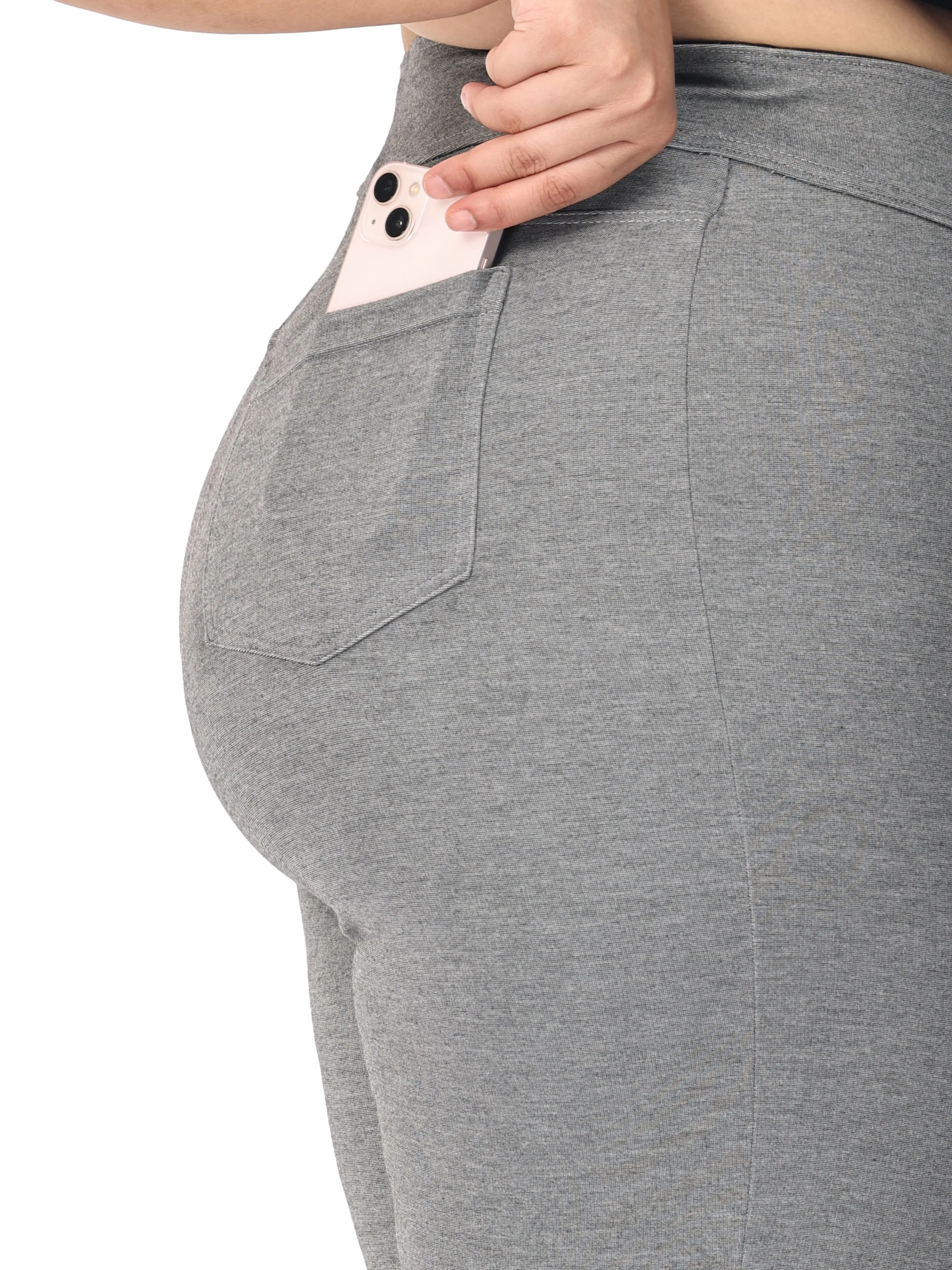 Plus size tummy tucker for women formal trouser