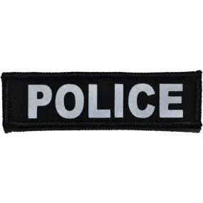 Police Reflective - 1x3.75 Patch