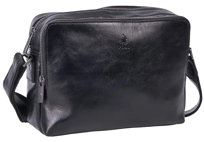 Polo Delta Crossbody | Black