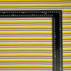 Polyester Stripes Pattern Chiffon Fabric