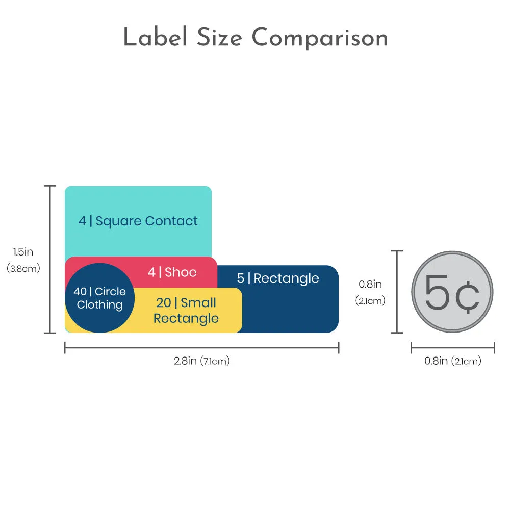 Pom Pom Camp Labels Pack