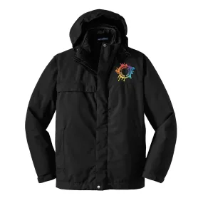Port Authority® Herringbone 3-in-1 Parka Embroidery