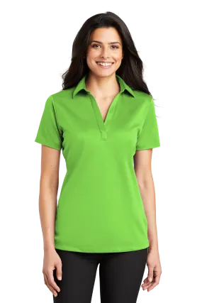 Port Authority® Women's Silk Touch™ Performance Polo - Lime