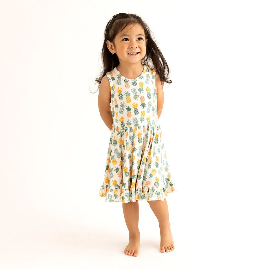 Posh Peanut McGuire Racerback Ruffled Twirl Dress