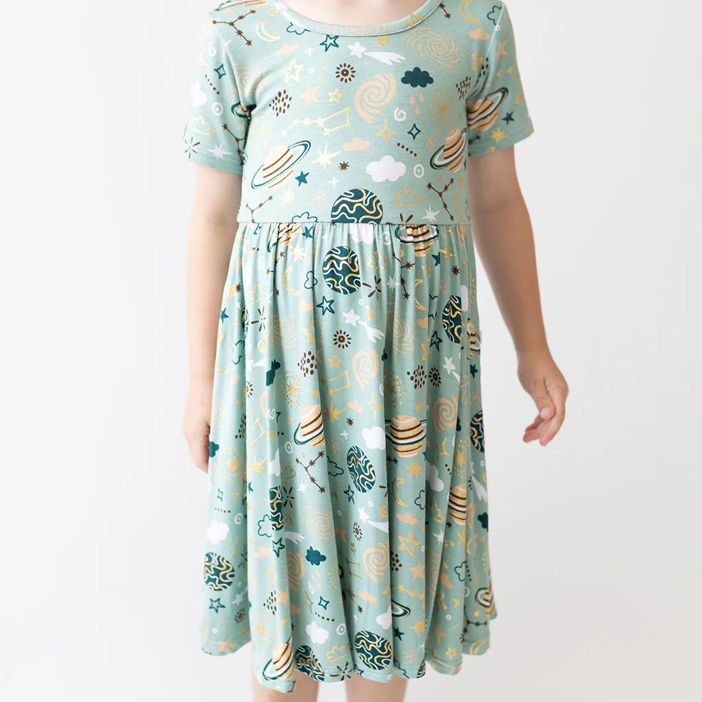 Posh Peanut To The Stars S/S Basic Twirl Dress