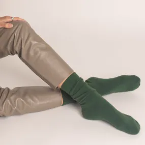 Possum Merino Wool HAMILTON Socks, Greener Pasture