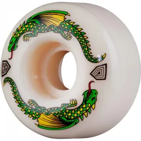 Powell Peralta Dragon Formula Green Dragon Skateboard Wheels 52mm x 31mm 93A 4pk