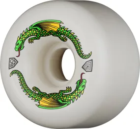 Powell Peralta Dragon Formula Wheels 60x40mm 93A - Off White (Set of 4)