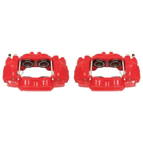 Power Stop 03-09 Toyota 4Runner Front Red Calipers w/o Brackets - Pair