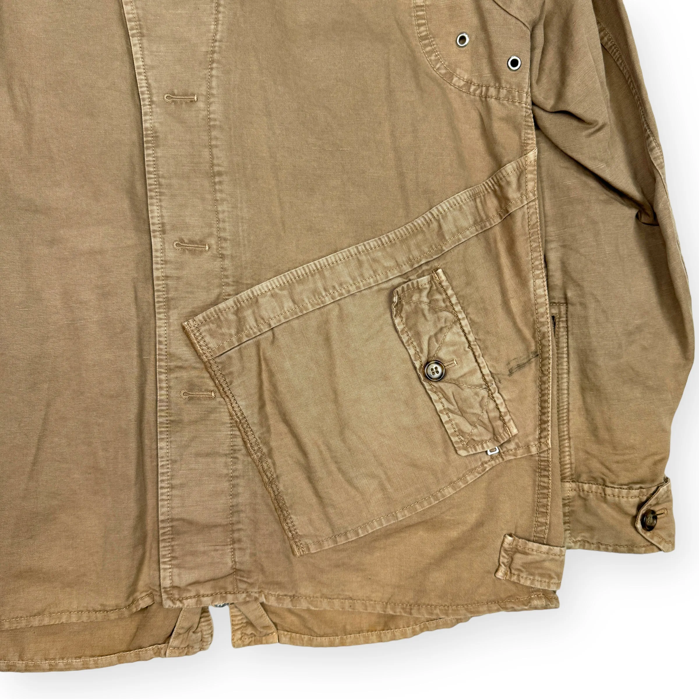 Prada Sport Deconstructed Military Jacket