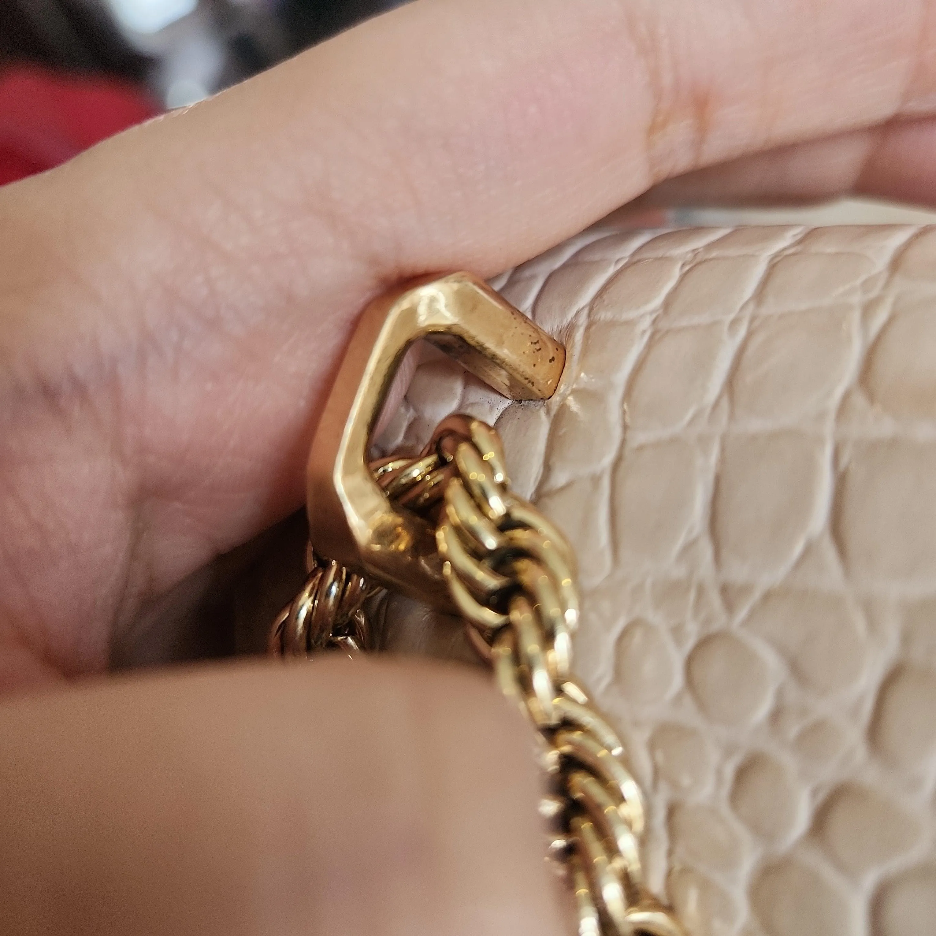 Pre-Loved Treasures - Tory Burch Eleanor Embossed Convertible Shoulder Bag