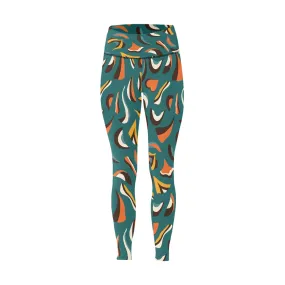 Pre Order:  Mbida Green High-Waisted Leggings