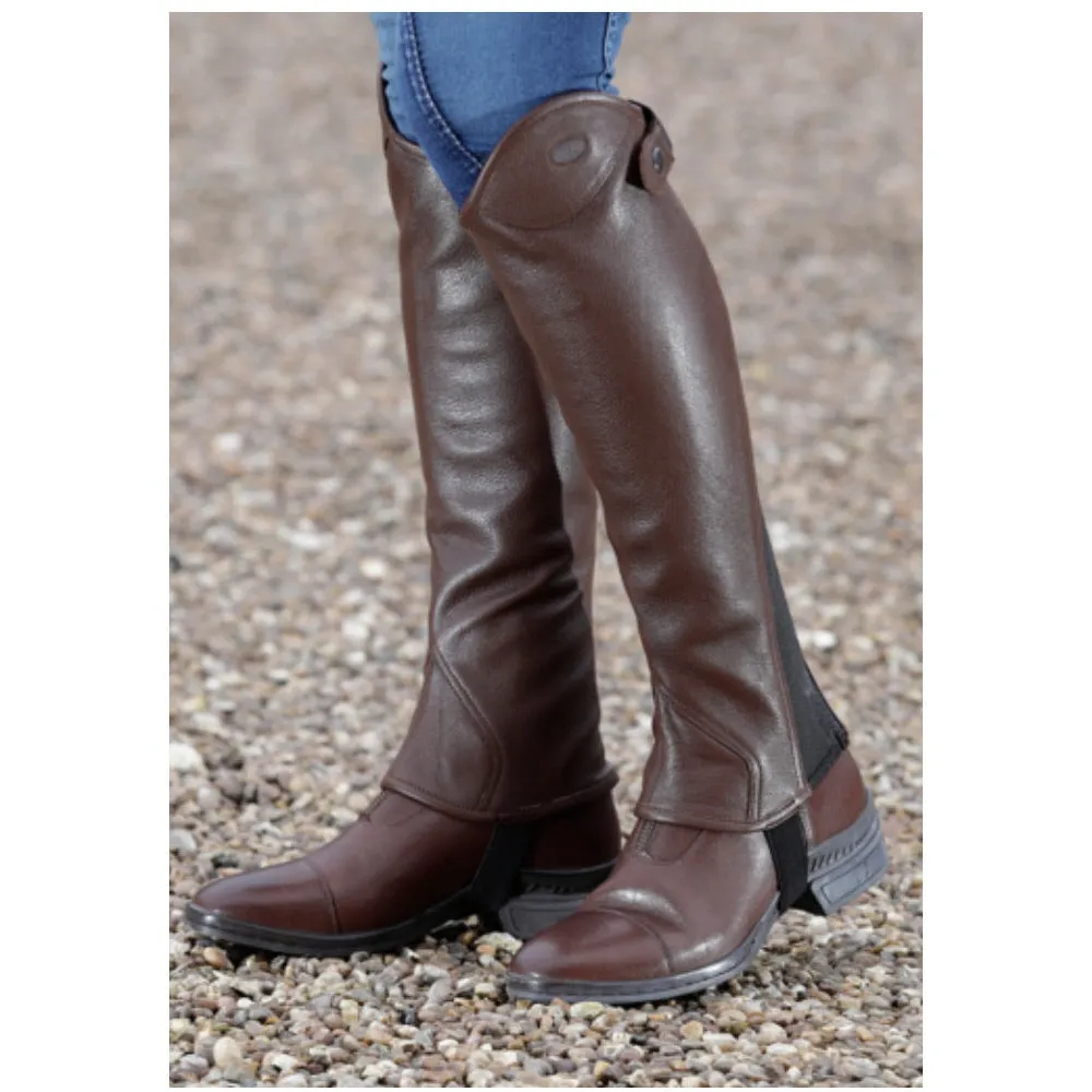 Premier Equine Lexaria Leather Half Chaps