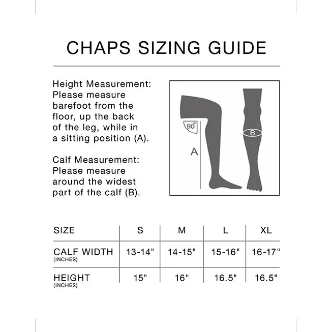 Premier Equine Lexaria Leather Half Chaps