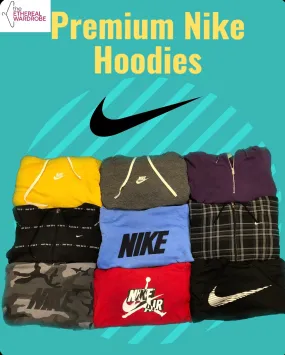 Premium Nike Hoodie Sweatshirts Including Vintage Pieces