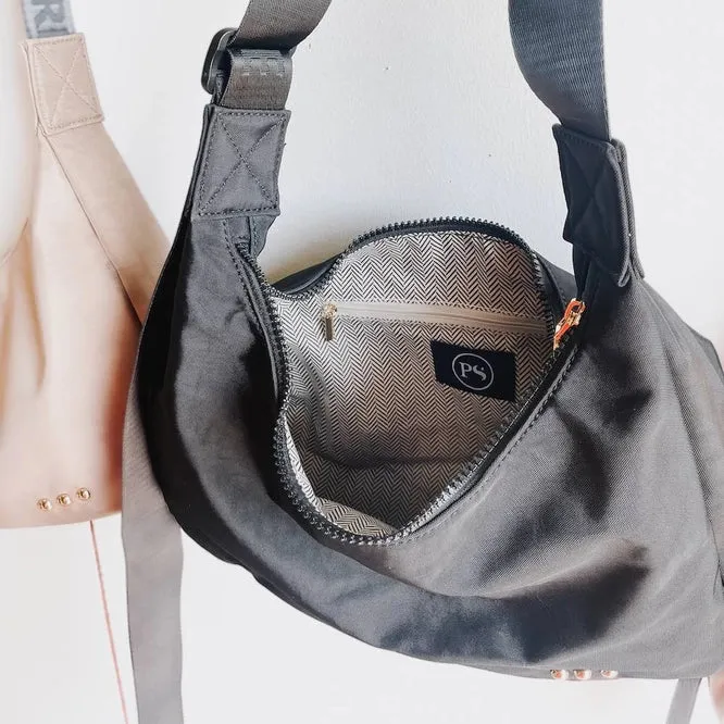 PREORDER: Brevin Hobo Bag In Three Colors