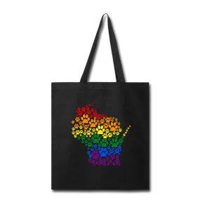 Pride Paws Tote Bag