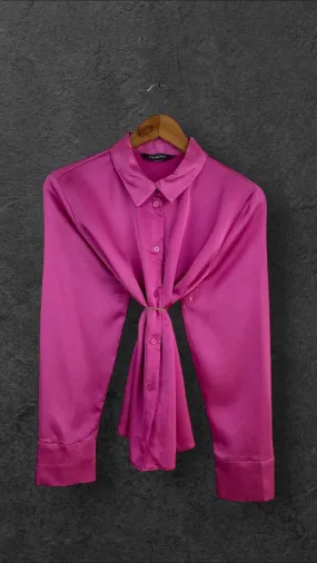 PRIMARK BUTTON UP SHIRT - UK 10-12