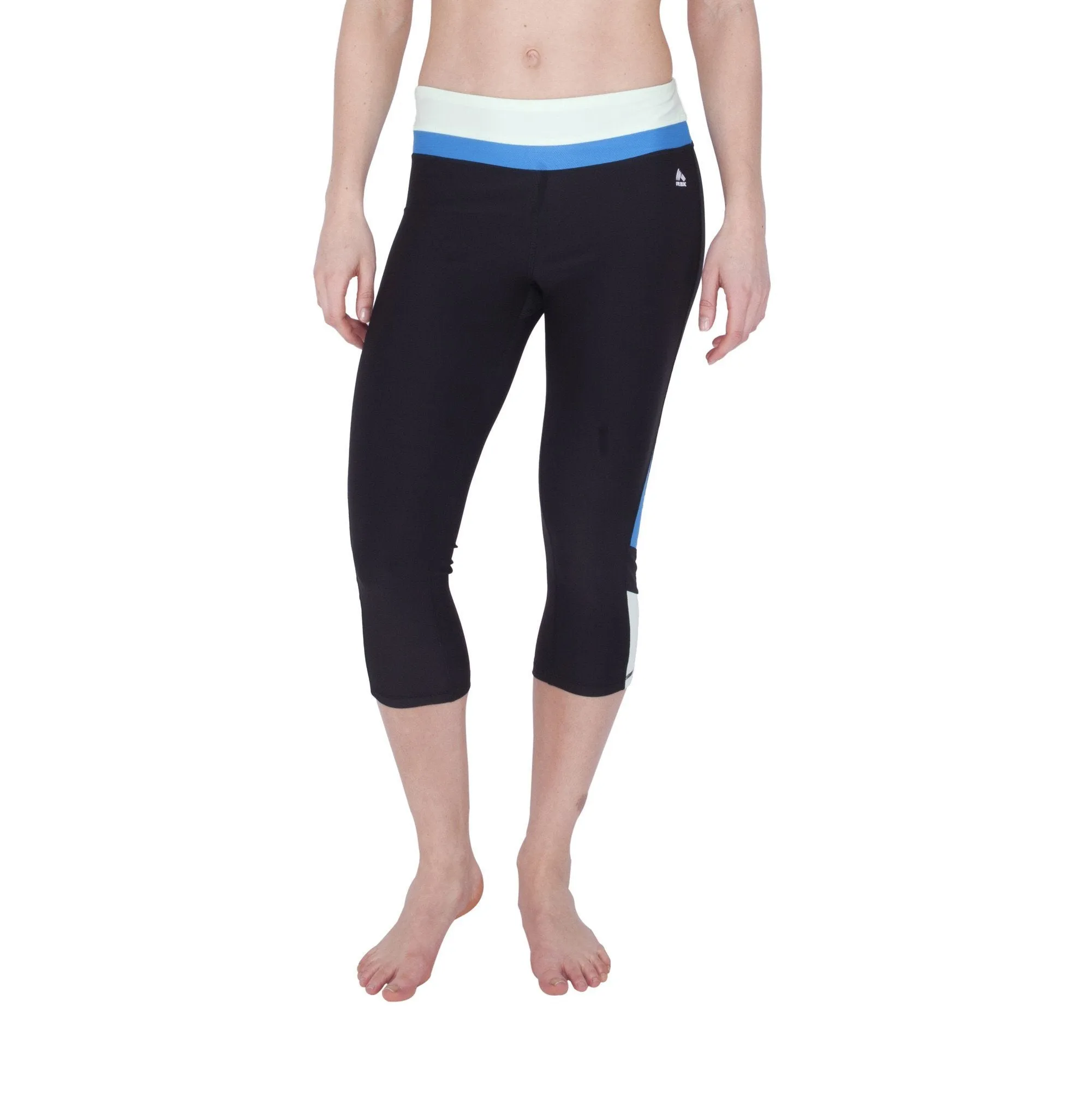 Prime Stripe Capri Stretch Legging