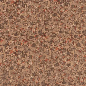 Printed Chiffon - AMANDA - Florals - Latte