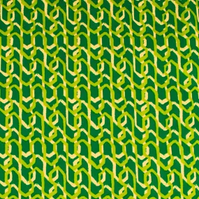Printed Crepe Knit - TRICIA - 007 - Green