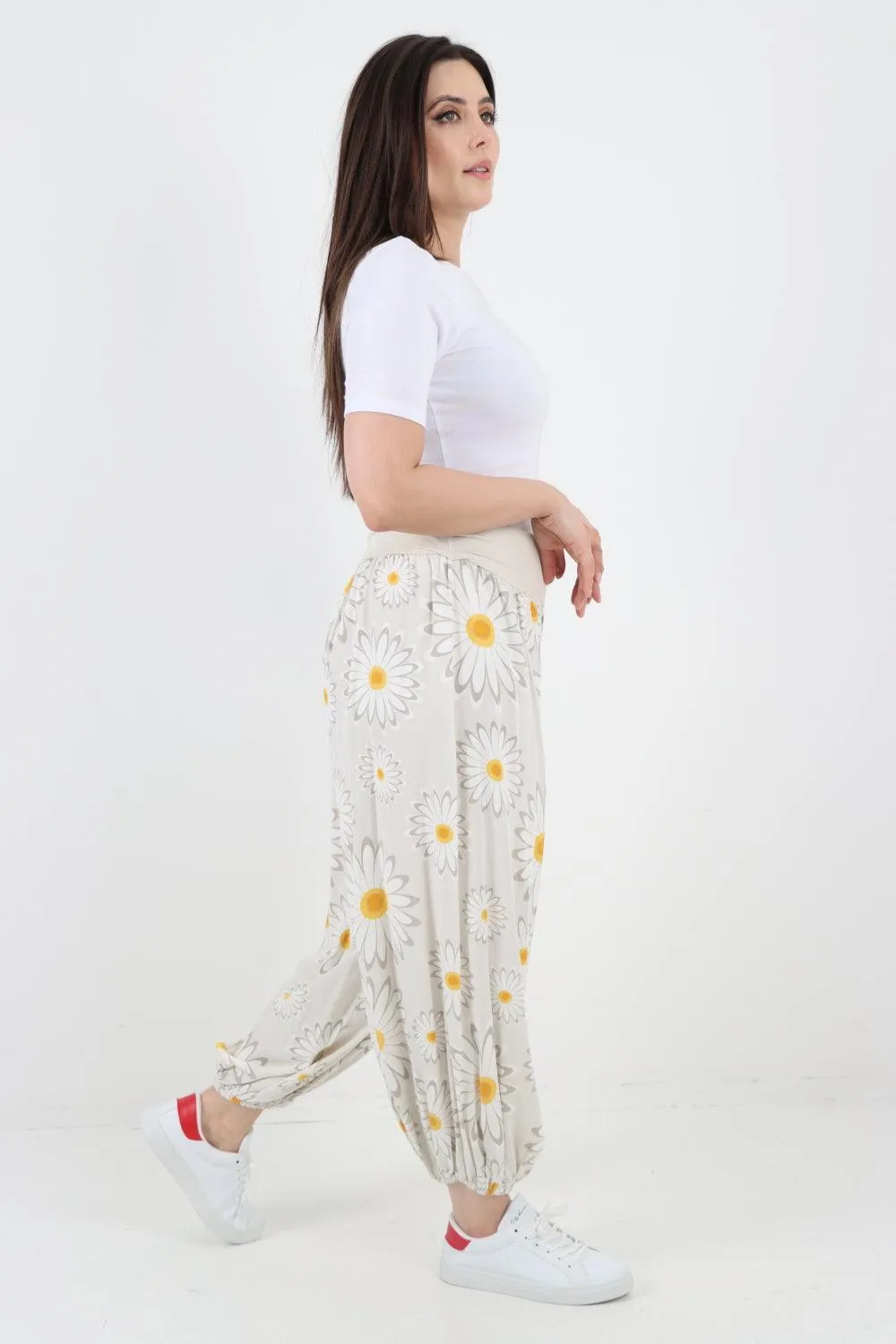 Printed Harem Pants