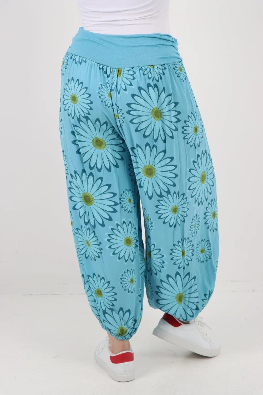 Printed Harem Pants