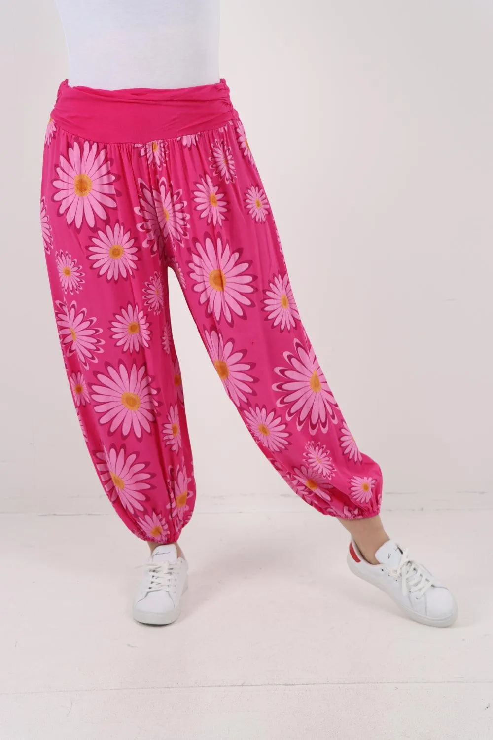 Printed Harem Pants