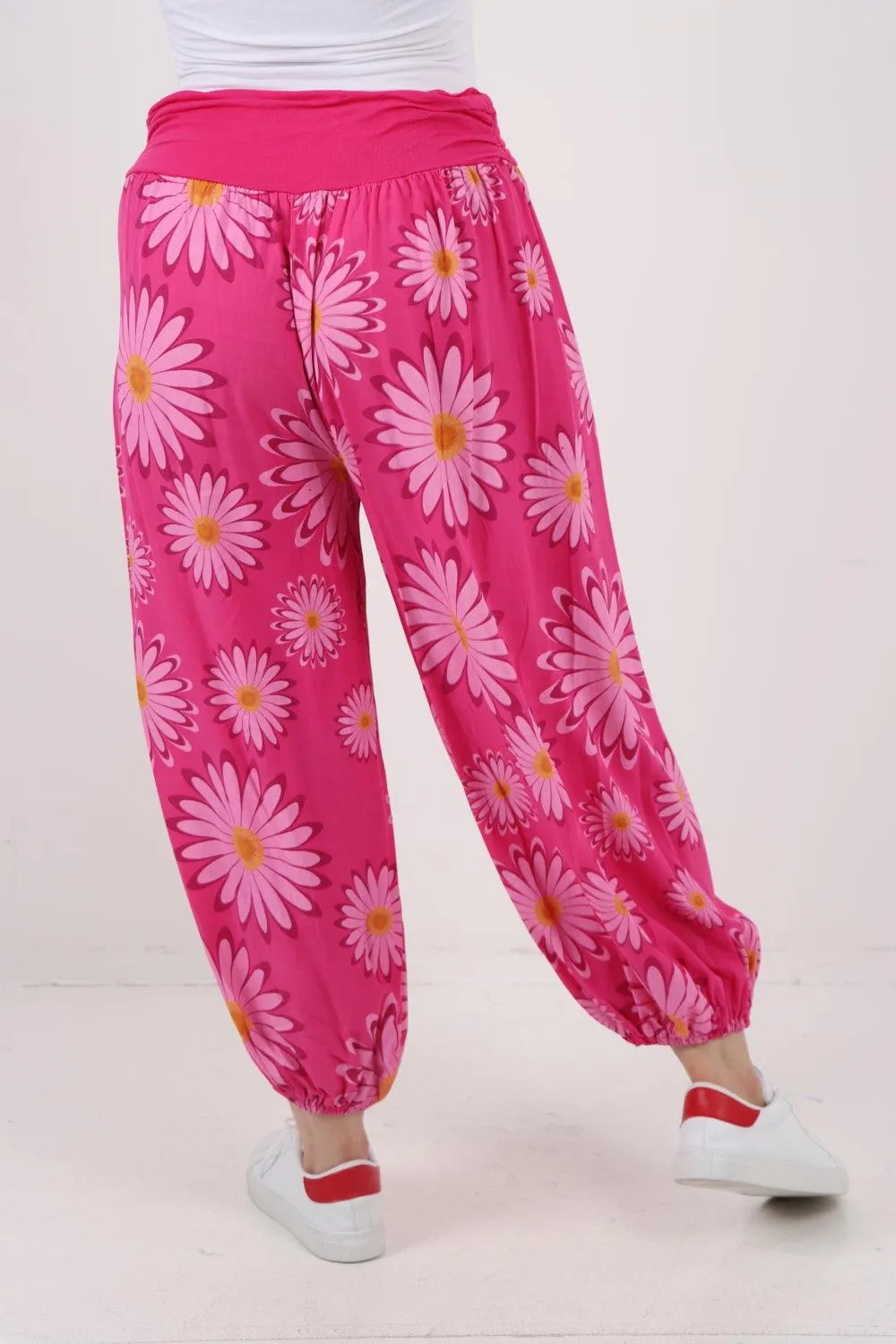 Printed Harem Pants